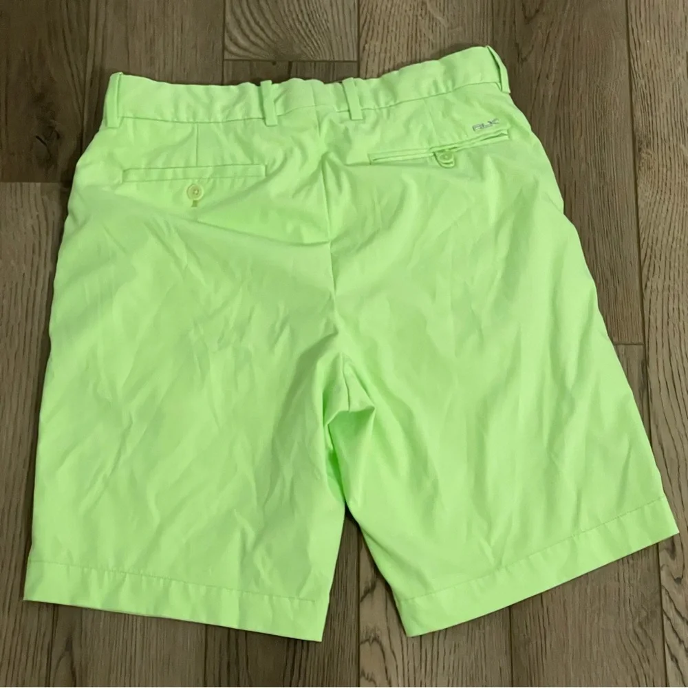 RLX Ralph Lauren Neon Green Golf Shorts Mens‎ Size 29